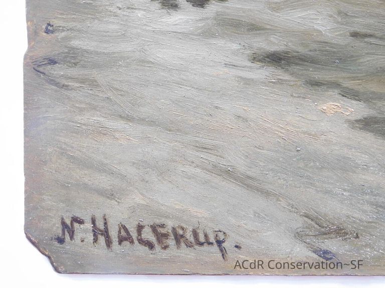 Seascape by Nels Hagerup painting - Image 234