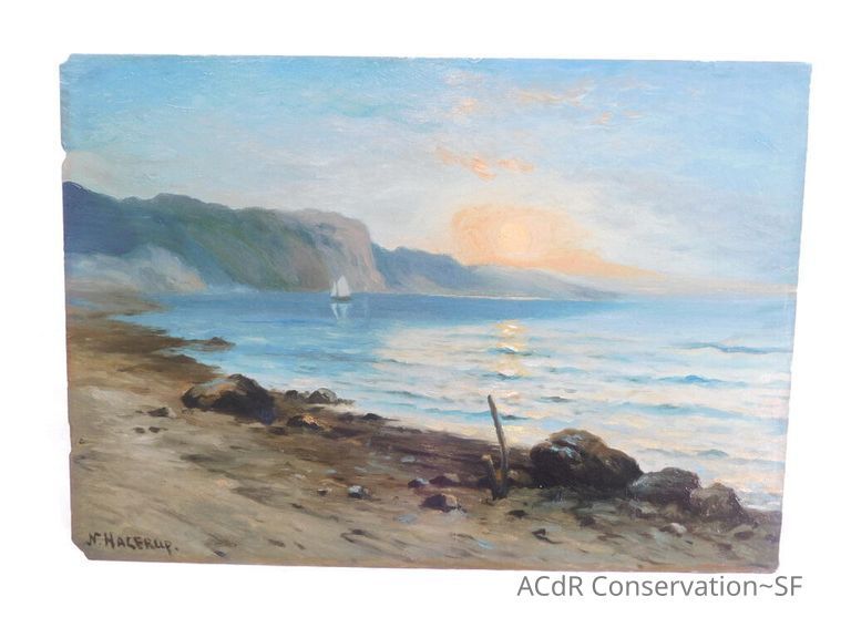 Seascape by Nels Hagerup painting - Image 247