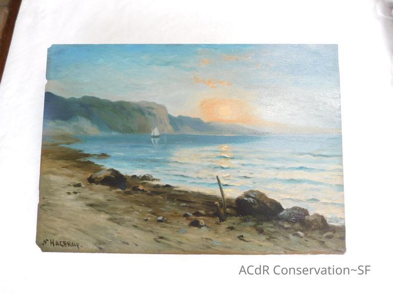 Seascape by Nels Hagerup painting - Image 249
