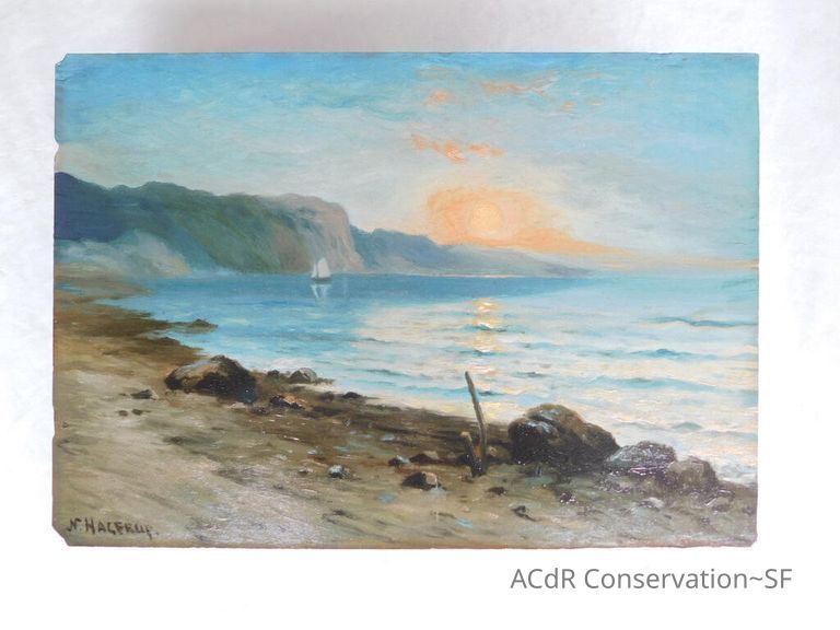 Seascape by Nels Hagerup painting - Image 250