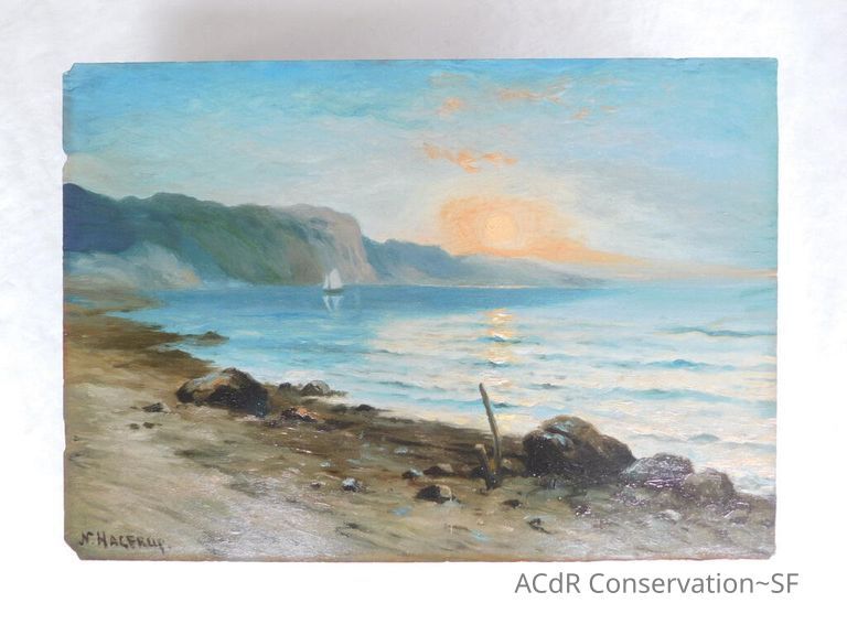 Seascape by Nels Hagerup painting - Image 251