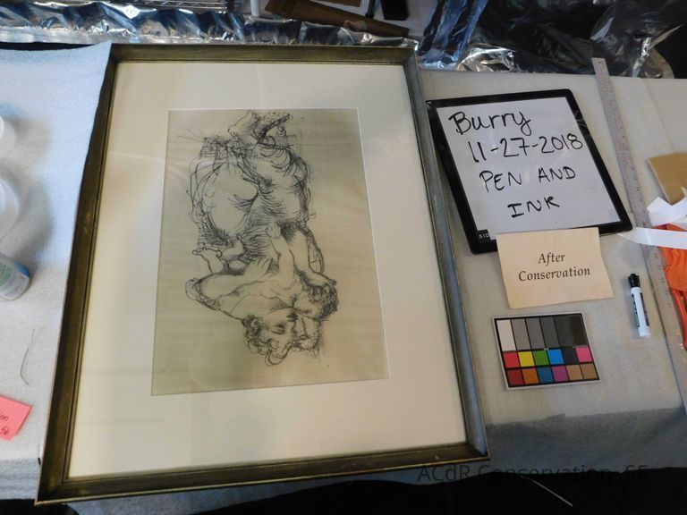 Pen and ink drawing - Image 4
