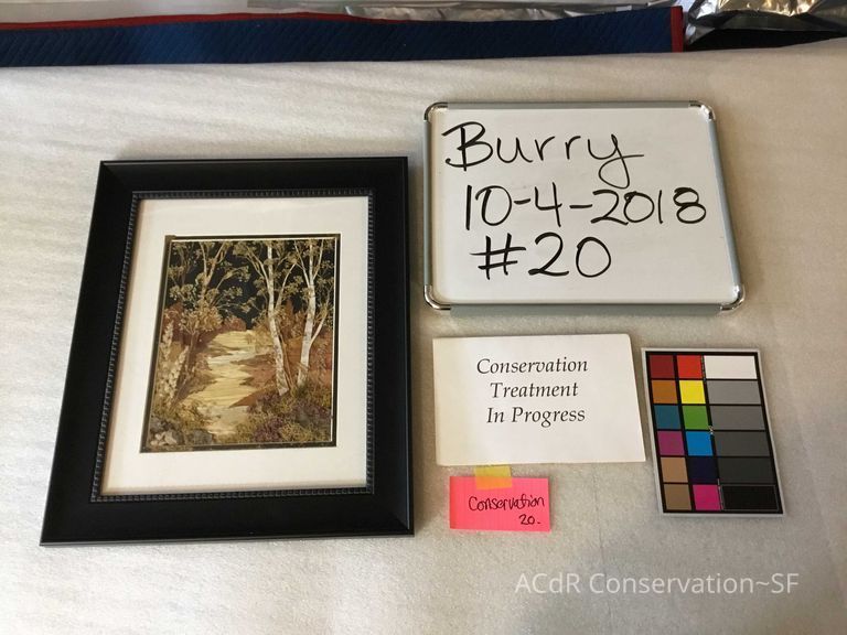          Leaf and paper print picture number 1
