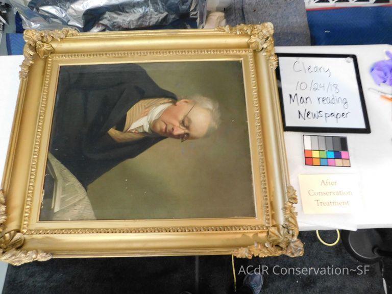 Man Reading Newspaper - Image 8