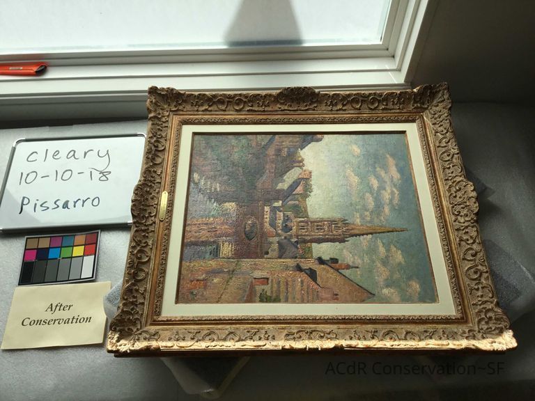 Pissarro painting - Image 4