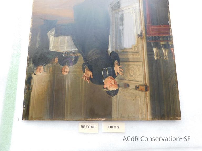 "The Friar's Supper" painting - Image 60