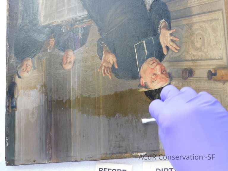 "The Friar's Supper" painting - Image 62