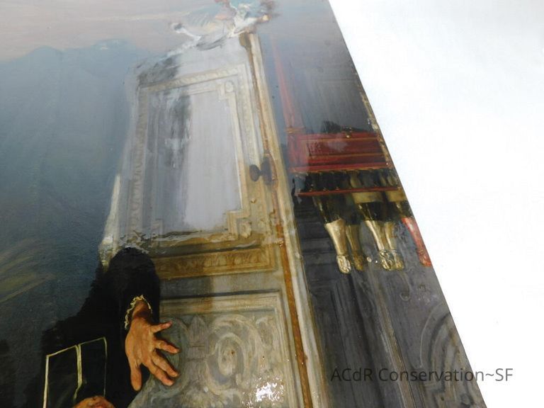 "The Friar's Supper" painting - Image 70