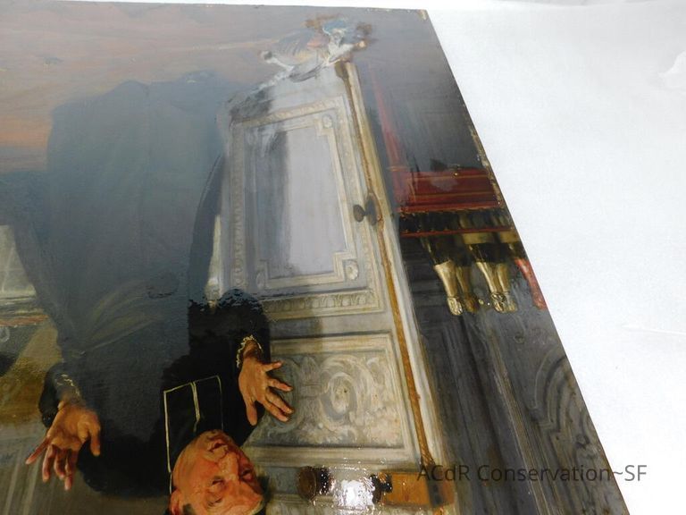 "The Friar's Supper" painting - Image 71