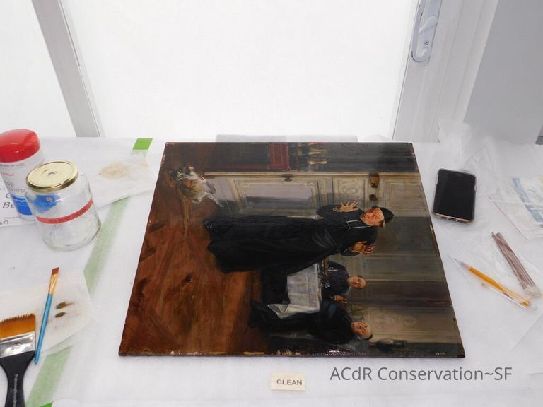 "The Friar's Supper" painting - Image 76