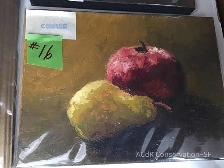          Red and green fruit still life picture number 1
