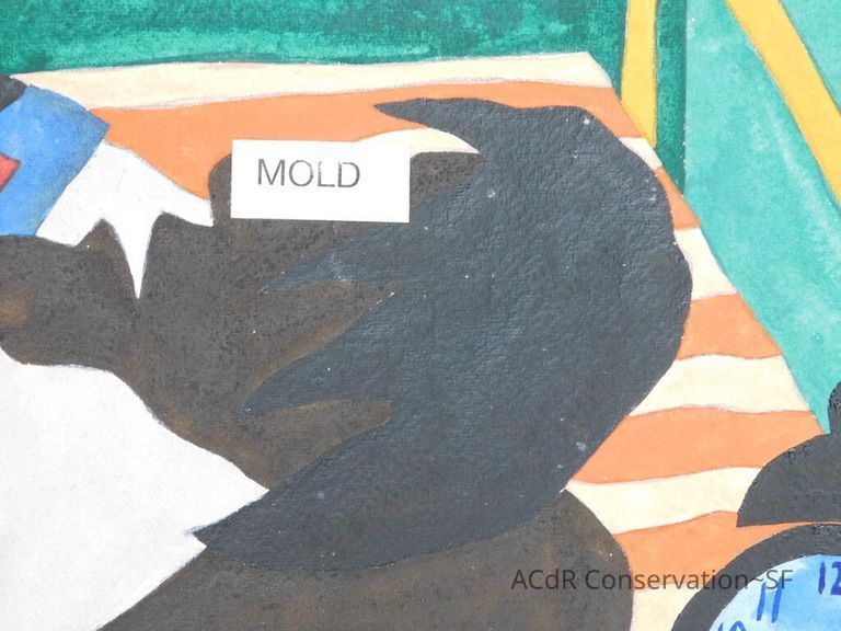 Gouache painting Jacob Lawrence 1943 - Image 35