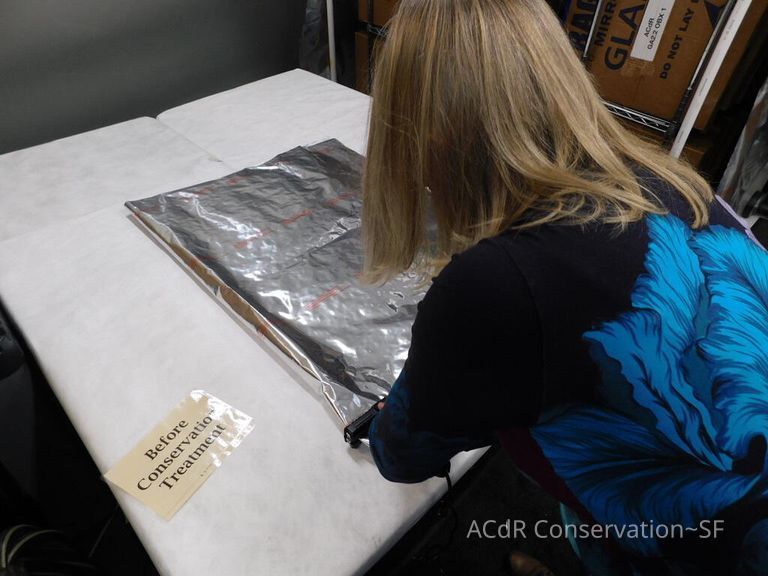 Gouache painting Jacob Lawrence 1943 - Image 41