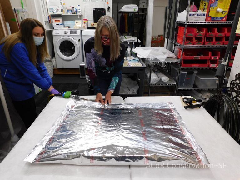 Gouache painting Jacob Lawrence 1943 - Image 46