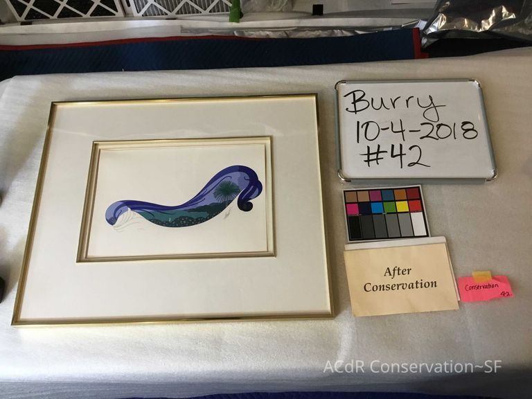 Seal/abstract beach scene  - Image 4