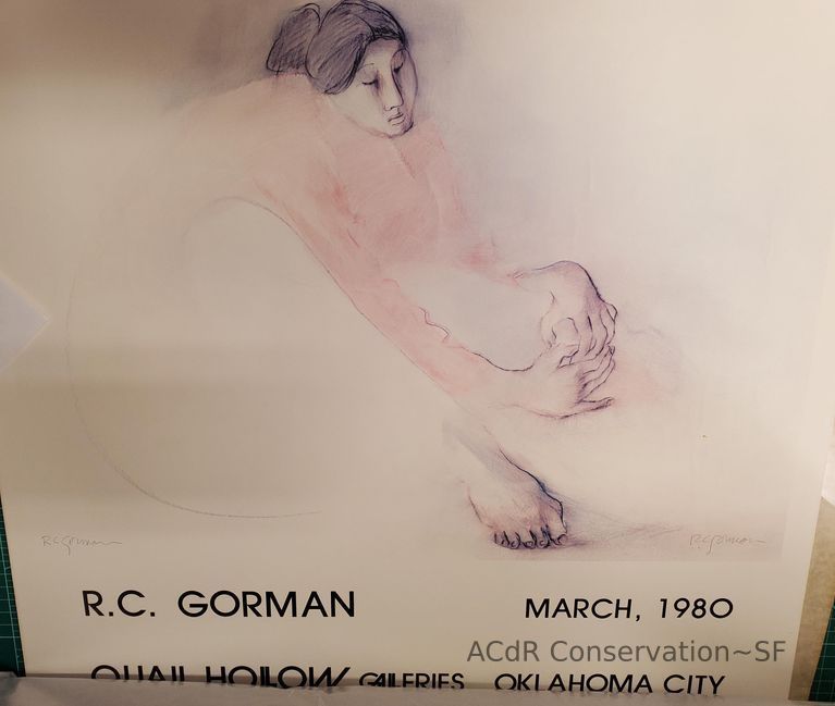          R.C. Gorman, Quail Hollow Galleries poster picture number 1
