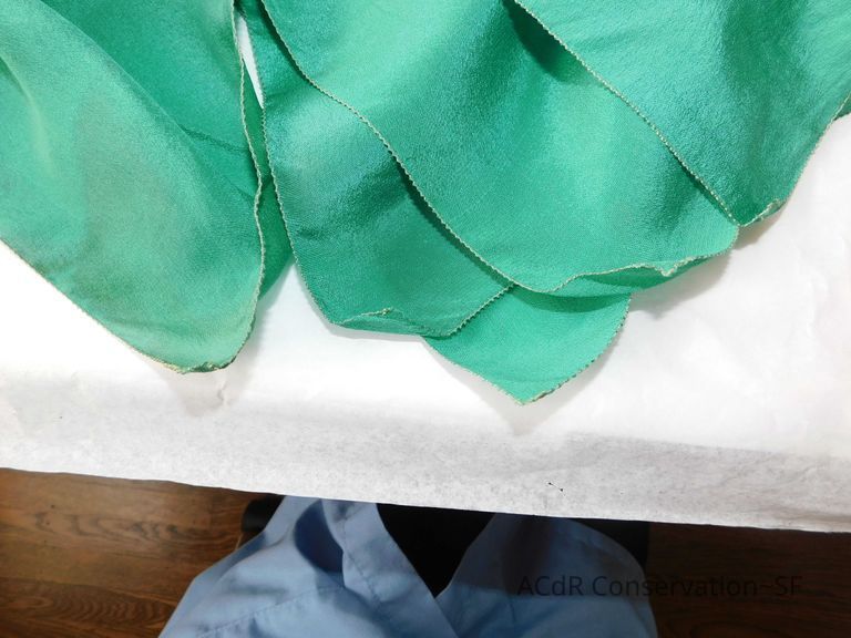 Vionnet Sea Green Dress - Image 8