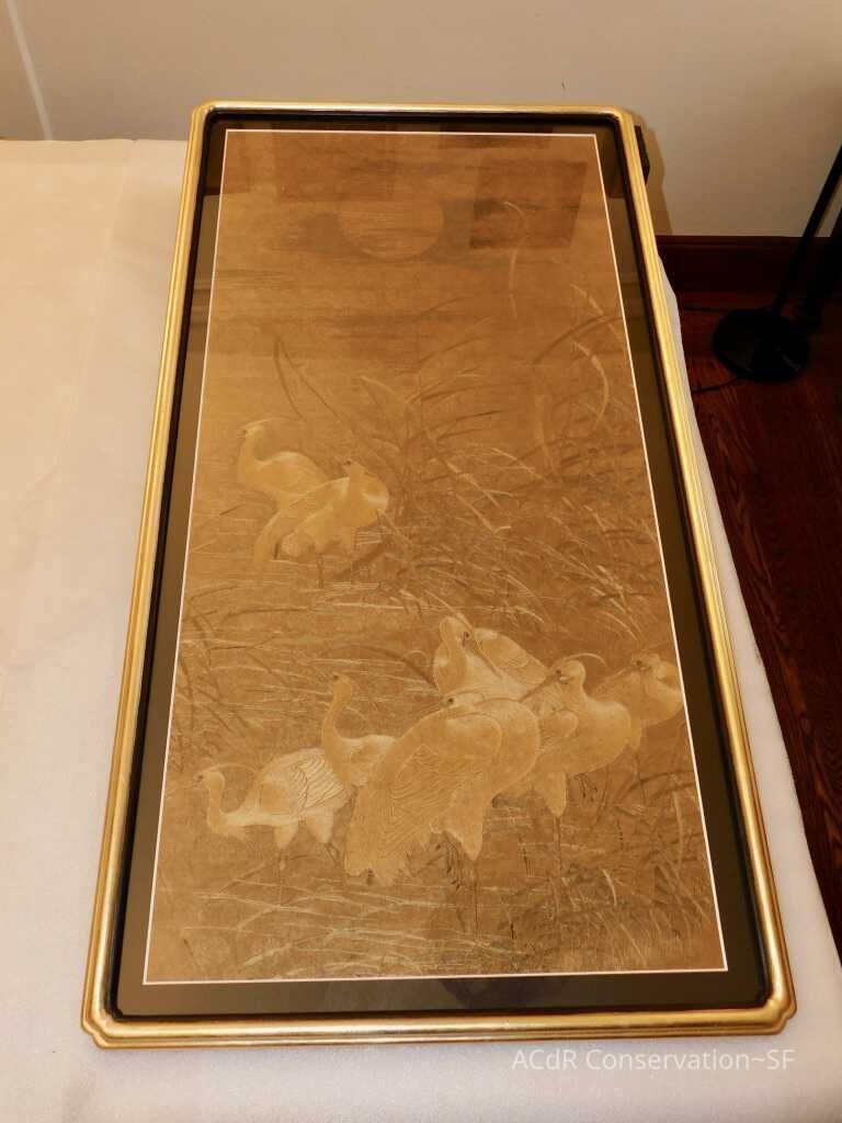          Client: Smith. Item: Japanese Embroidery with Cranes picture number 1
