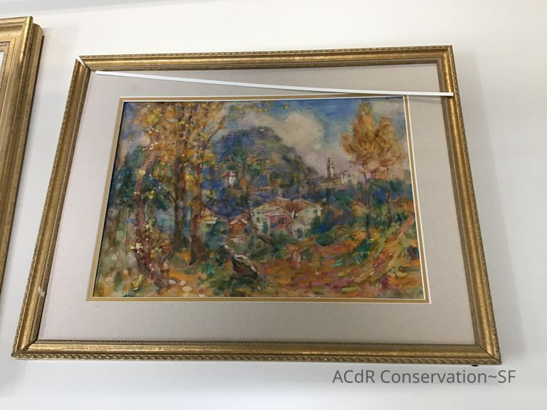          Untitled (Landscape Around Town painting) picture number 1
