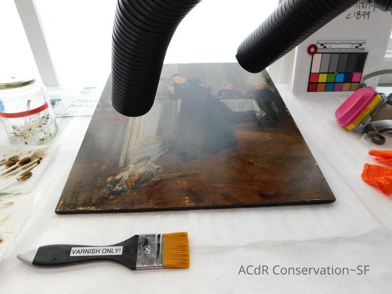 "The Friar's Supper" painting - Image 83