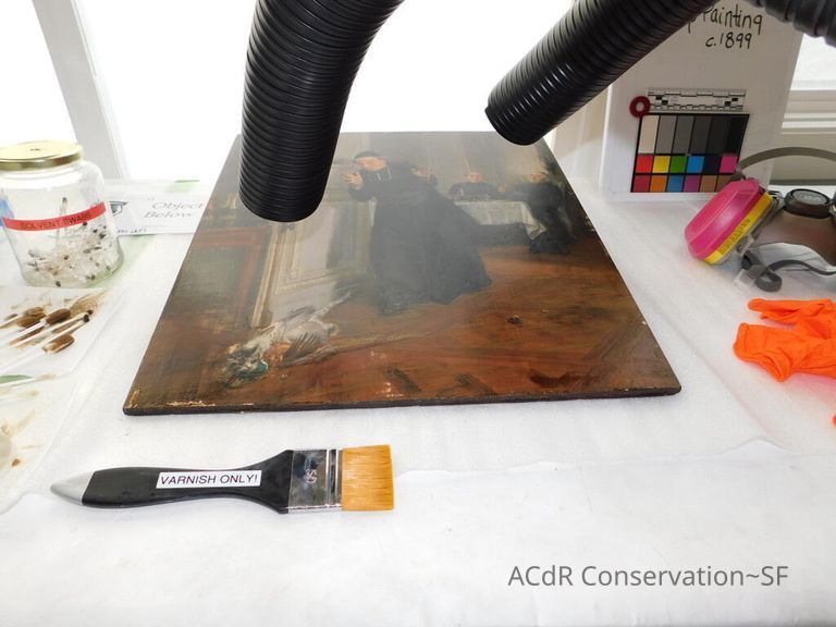 "The Friar's Supper" painting - Image 84