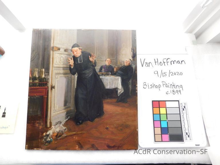 "The Friar's Supper" painting - Image 87