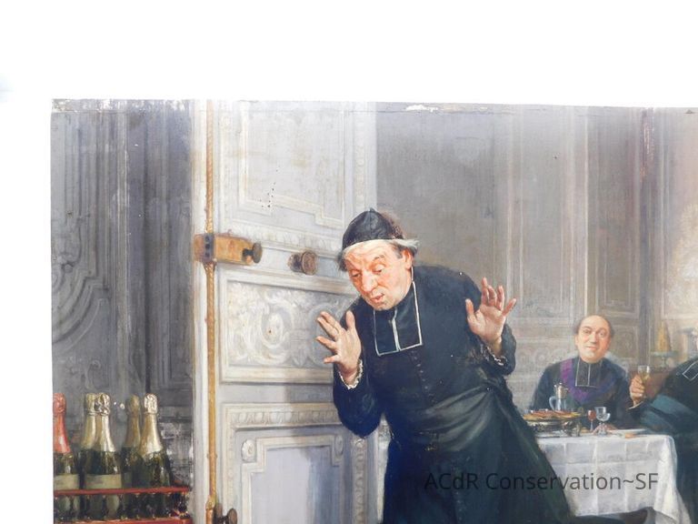 "The Friar's Supper" painting - Image 88
