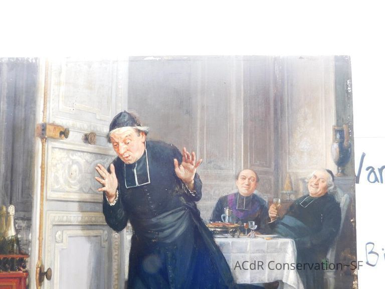 "The Friar's Supper" painting - Image 89