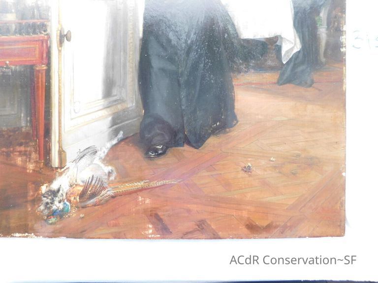 "The Friar's Supper" painting - Image 91