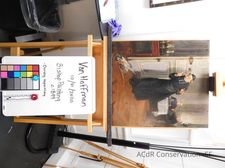 "The Friar's Supper" painting - Image 94