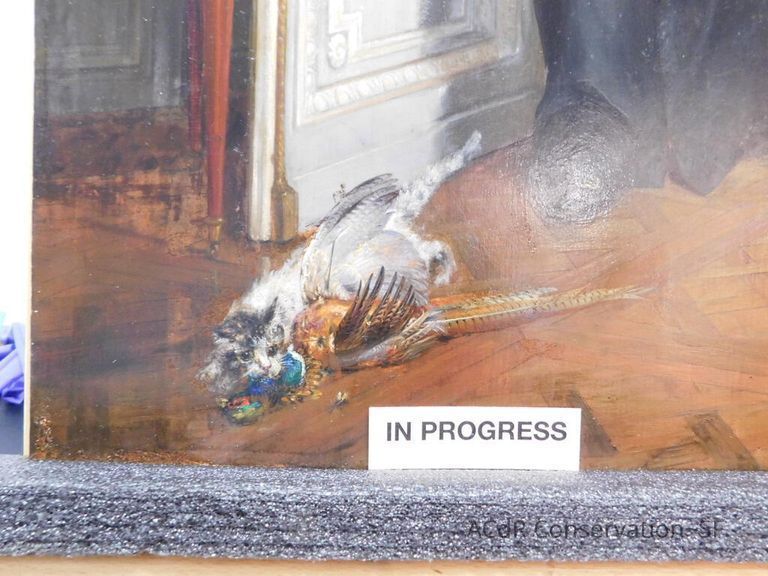 "The Friar's Supper" painting - Image 95