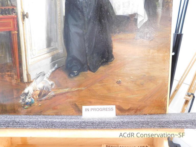 "The Friar's Supper" painting - Image 98