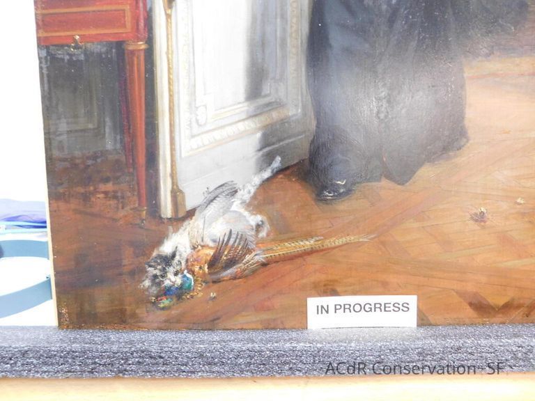 "The Friar's Supper" painting - Image 101