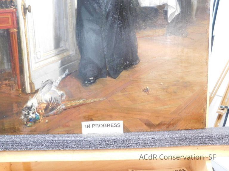 "The Friar's Supper" painting - Image 104