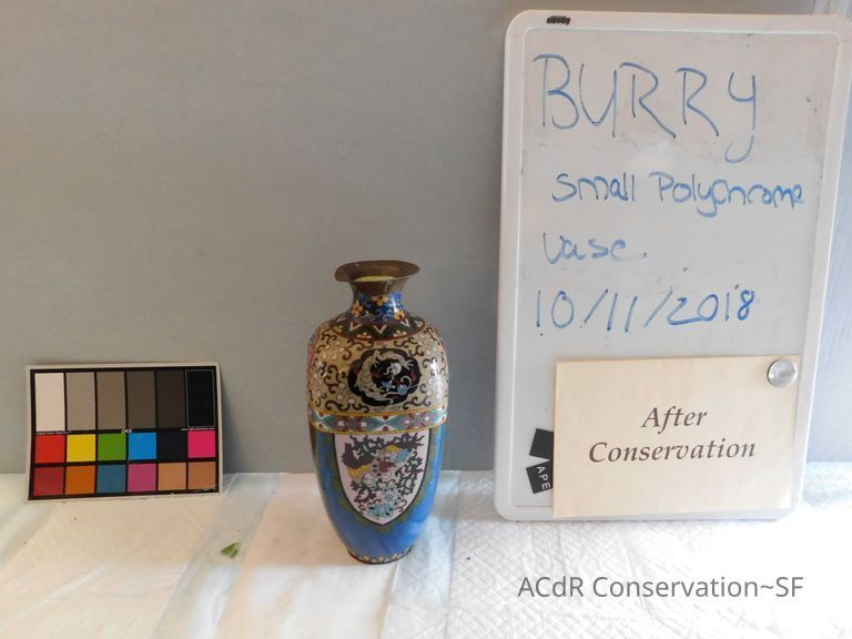 Small Polychrome Vase - Image 4