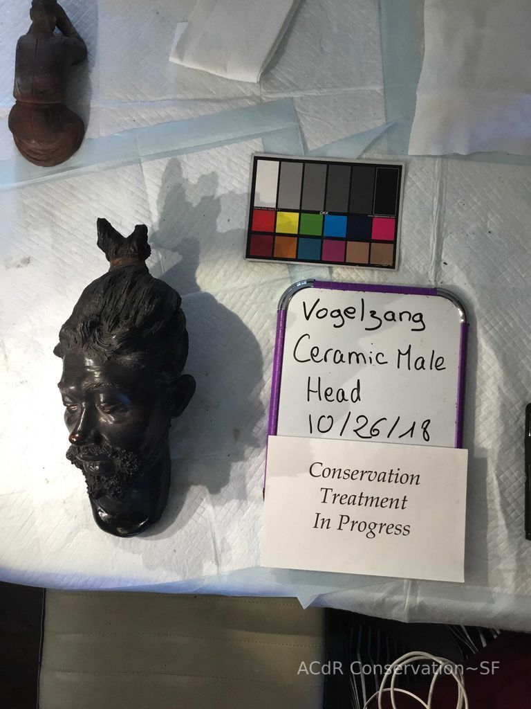          Ceramic Male Head picture number 1
