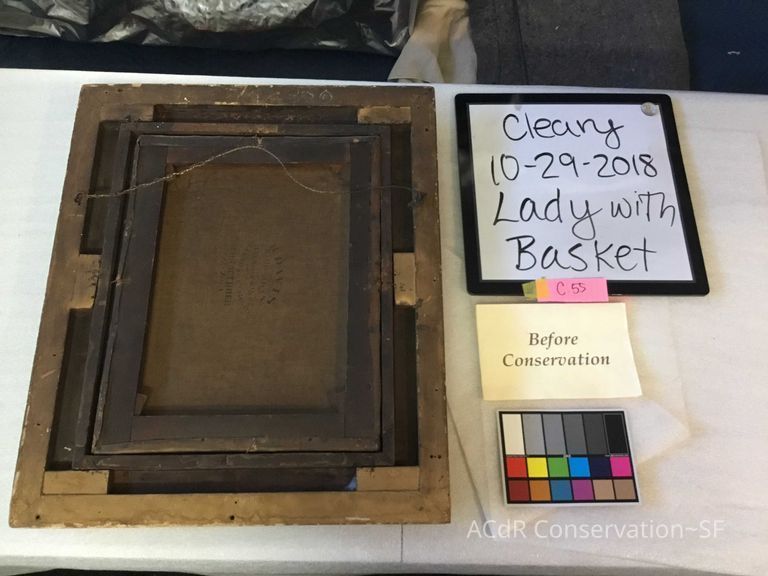 Lady with basket - Image 2