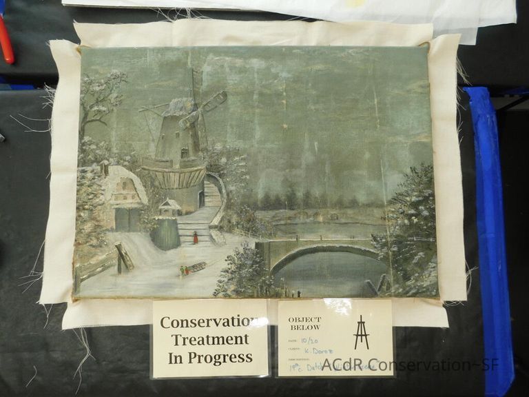 20th Century Landscape in Winter - Image 92