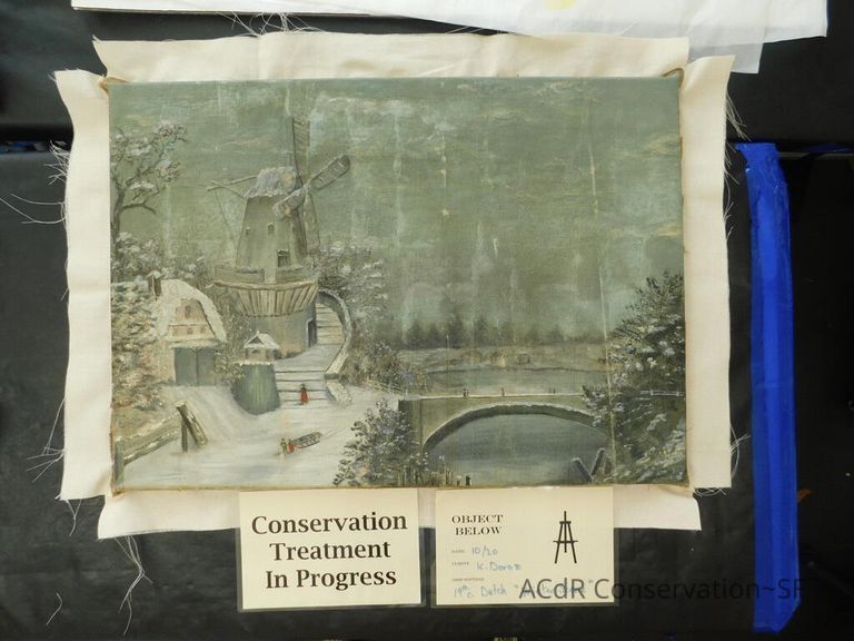 20th Century Landscape in Winter - Image 93