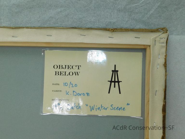 20th Century Landscape in Winter - Image 101