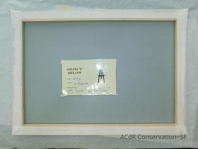 20th Century Landscape in Winter - Image 102