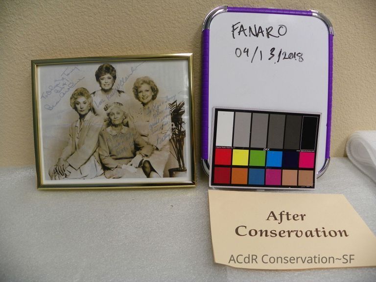 Golden Girls signed portrait - Image 3