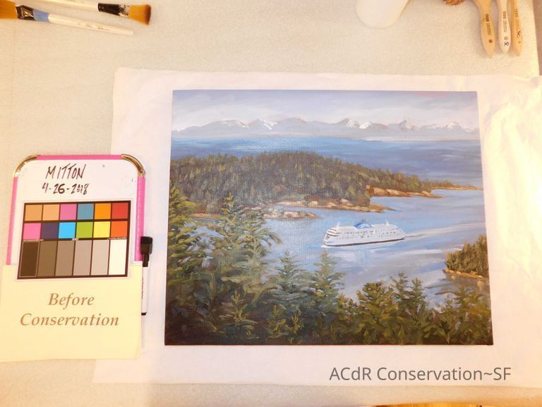          Ship passing by an island picture number 1
