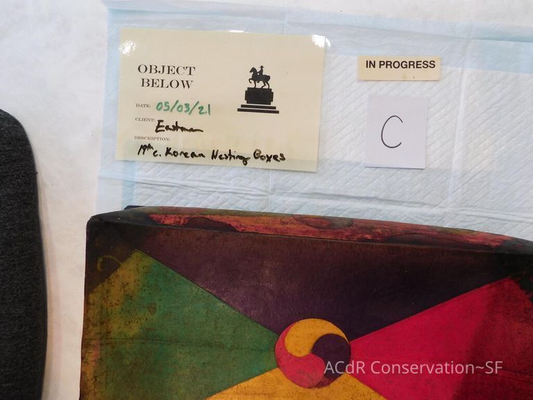 Korean Paper boxes (6 nesting) - Image 167