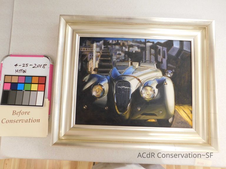          Silver vintage car picture number 1
