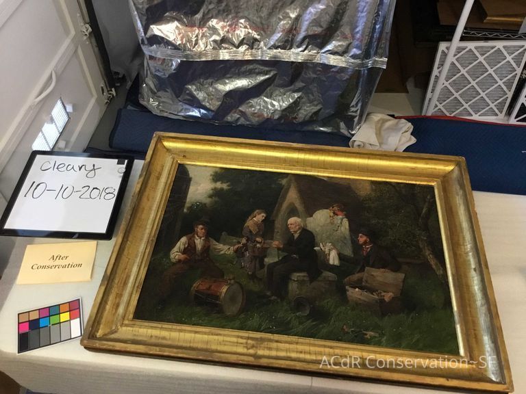          Group puppet painting picture number 1
