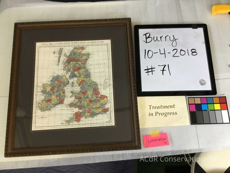Map of England, Scotland, and Ireland picture number 1