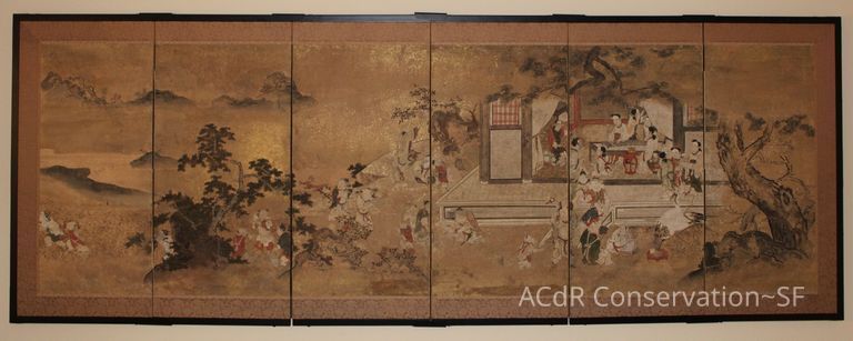 #2 - Asian landscape panels