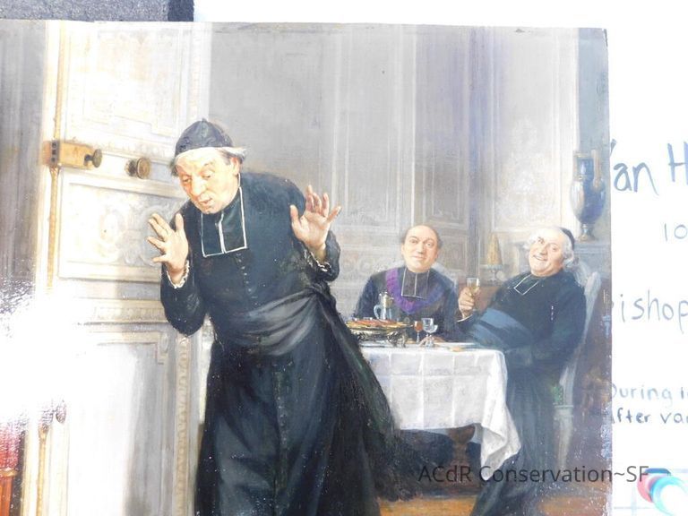 "The Friar's Supper" painting - Image 109