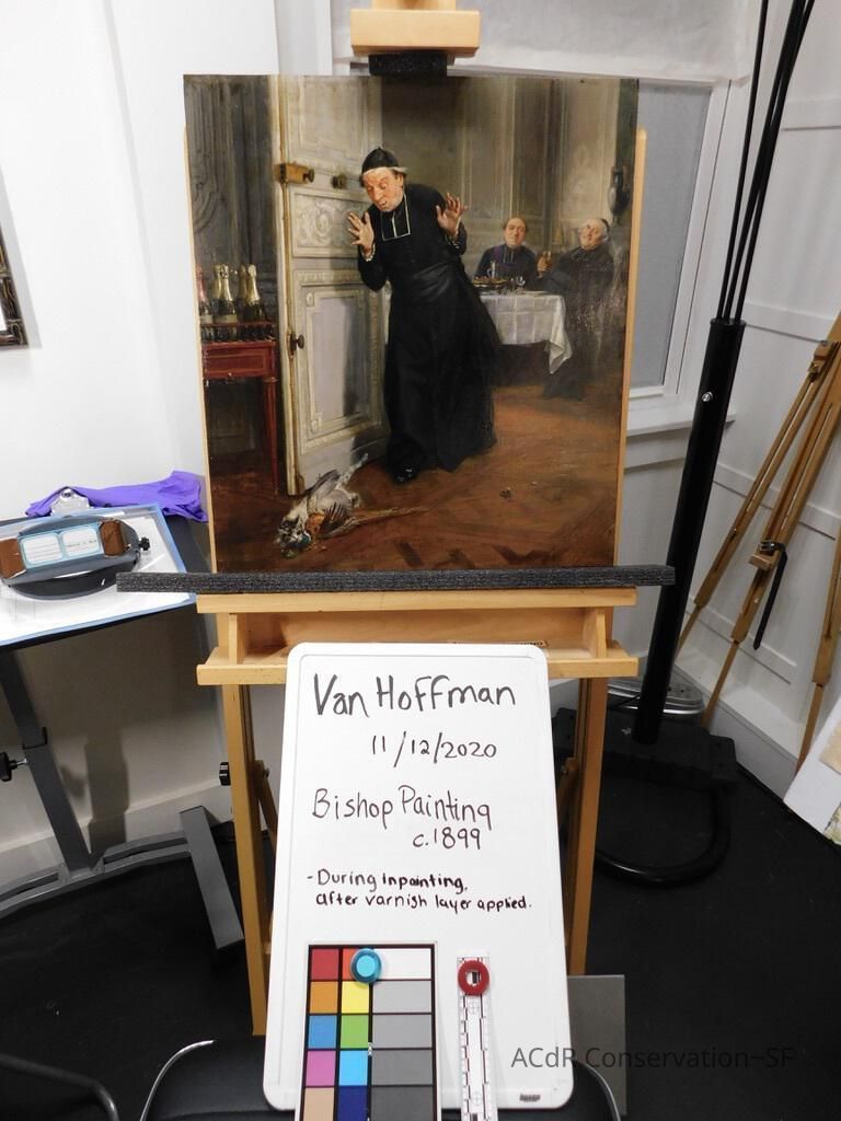 "The Friar's Supper" painting - Image 112